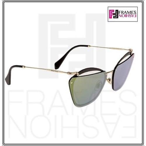 Miu Miu sunglasses  - Frame: Gold Black, Lens: 3