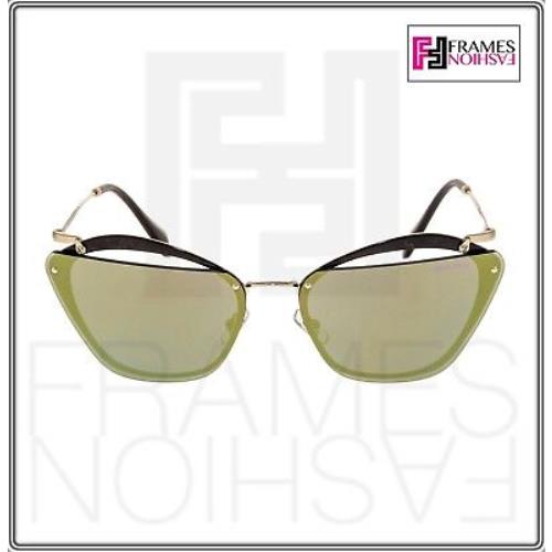 Miu Miu sunglasses  - Frame: Gold Black, Lens: 4