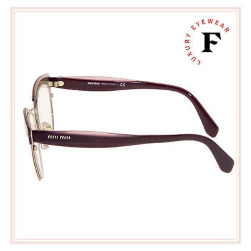 Miu Miu sunglasses  - Frame: Garnet Pink Gold, Lens: 0