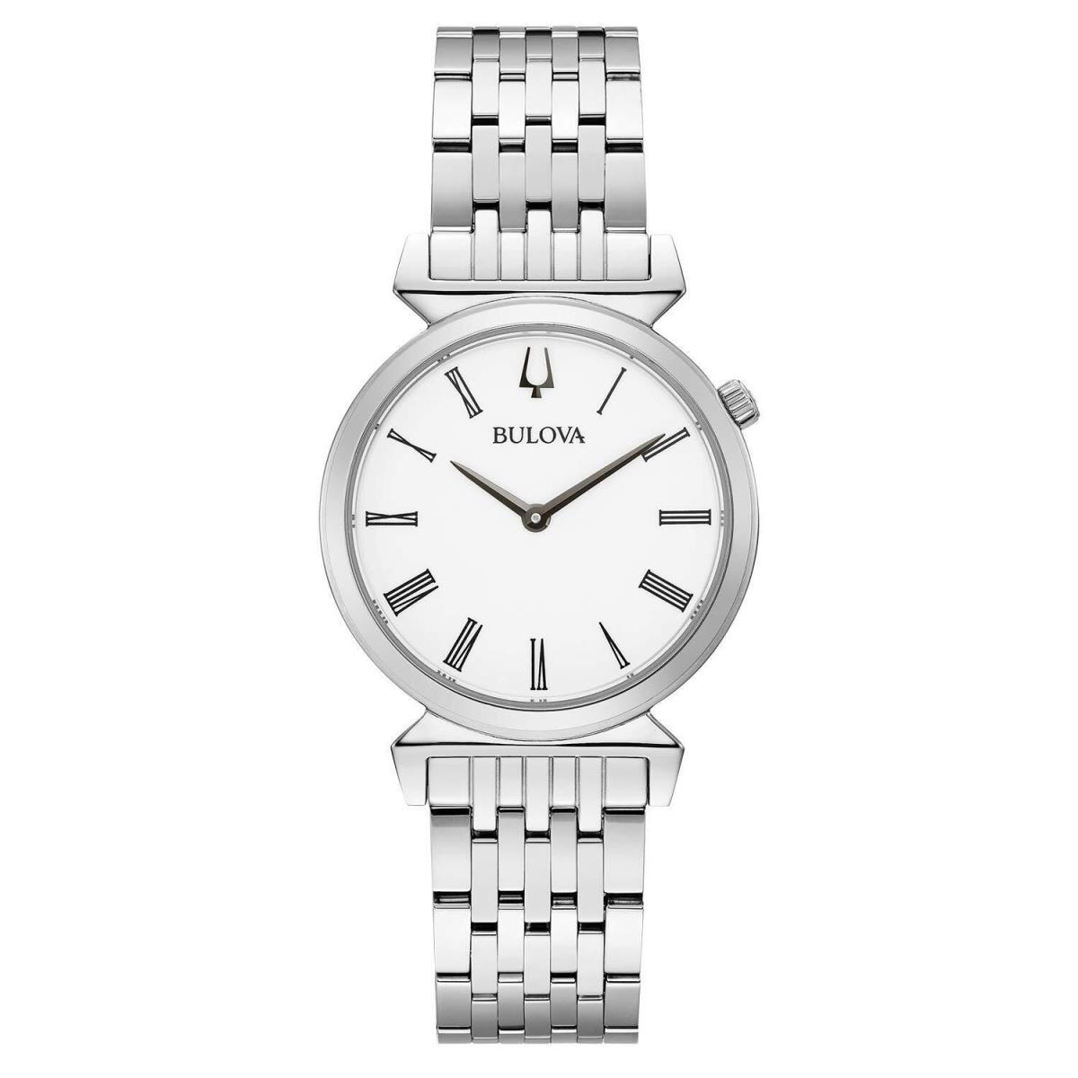 Bulova Regatta Stainless Steel Classic Ladies Watch 96L275