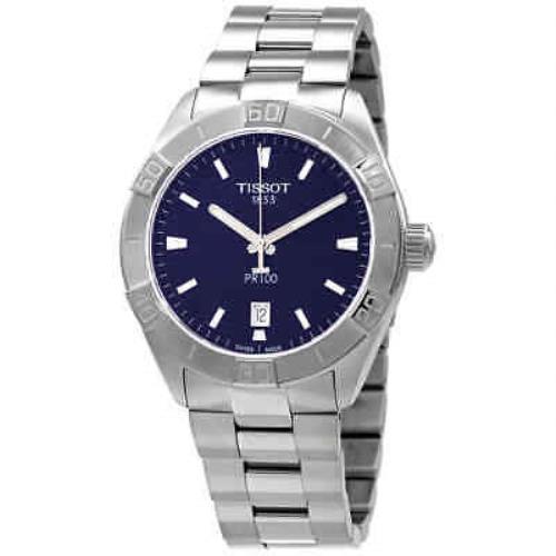 Tissot PR100 Quartz Blue Dial Men`s Watch T101.610.11.041.00