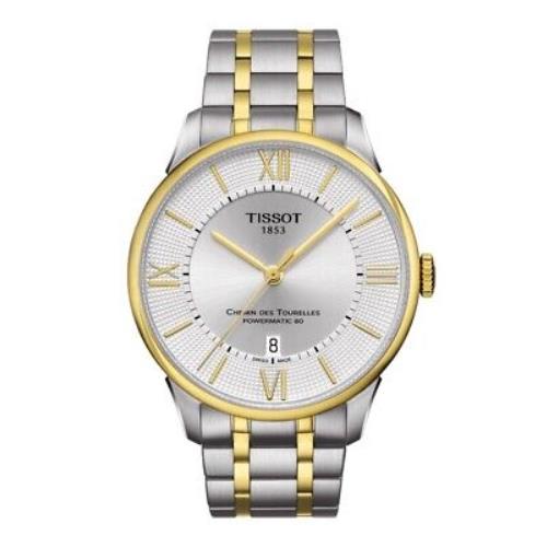 Tissot Chemin Des Tourelles Powermatic 80 Two-tone Ladies Watch T0994072203800