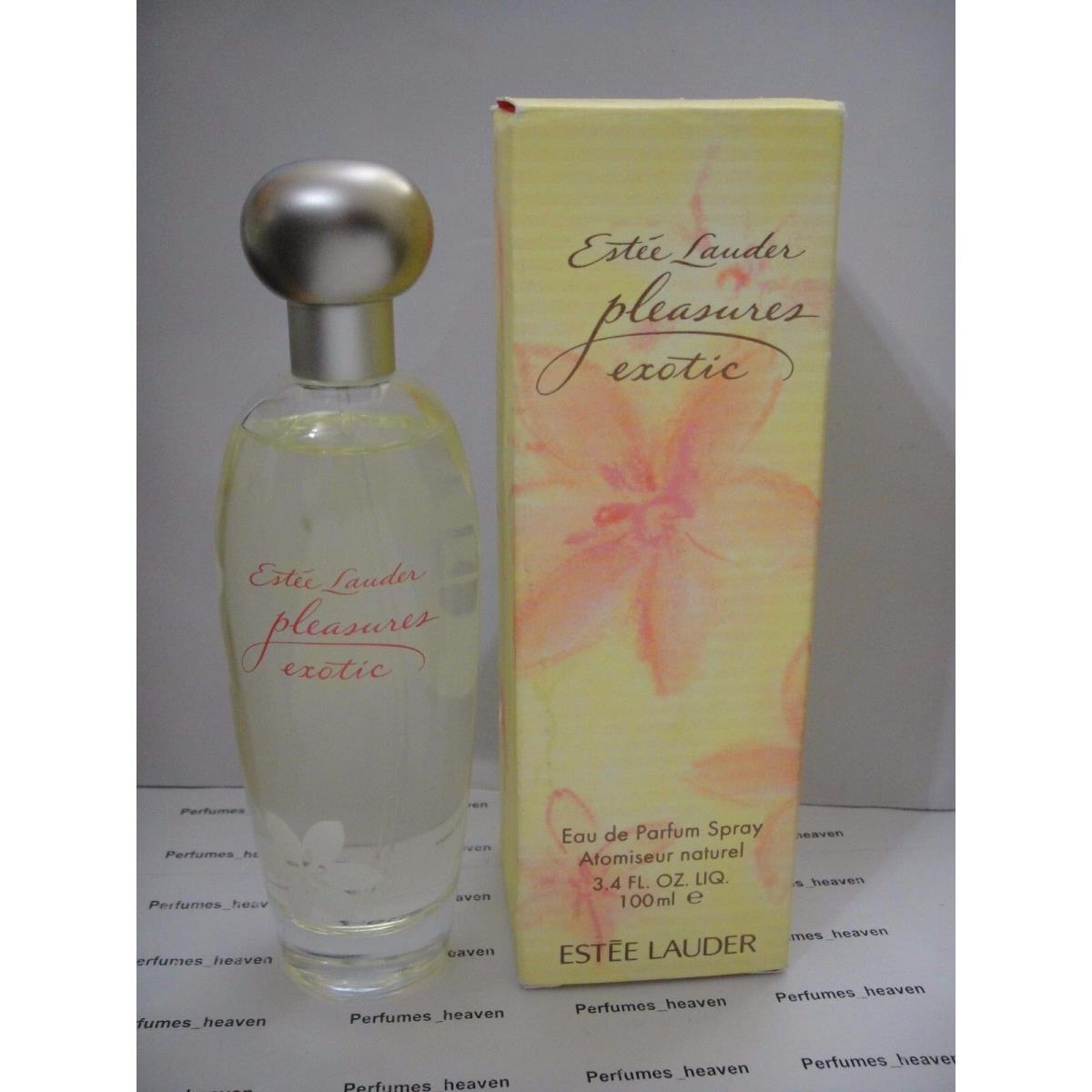 Pleasures Exotic Estee Lauder Edp Parfum Women 3.4 oz 100 ML Perfume