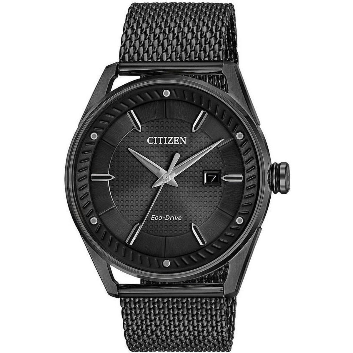 Citizen Men`s Drive Weekender Sport Casual Black Stainless Steel Watch