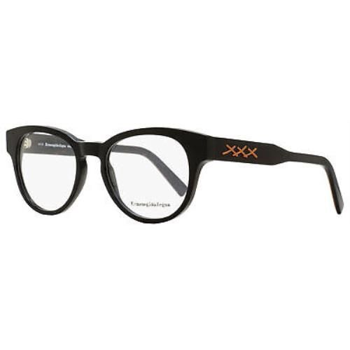 Ermenegildo Zegna Xxx Eyeglasses EZ5174 001 Black 52mm 5174