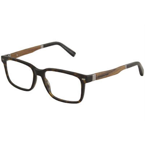 Ermenegildo Zegna Eyeglasses EZ5078 EZ/5078 052 Havana/walnut Optical Frame 55mm