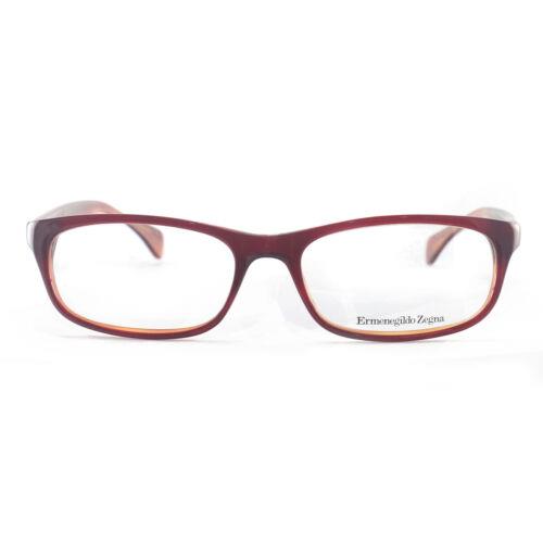 Ermenegildo Zegna Men or Womens Eyeglasses VZ3502 6XR Red/light Brown 54 17 140