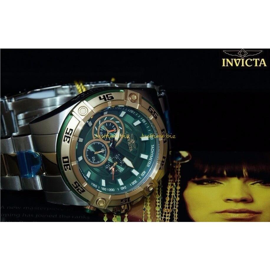 Invicta 53mm Speedway Viper Quartz Chronograph Stainless Stl Bracelet Watch