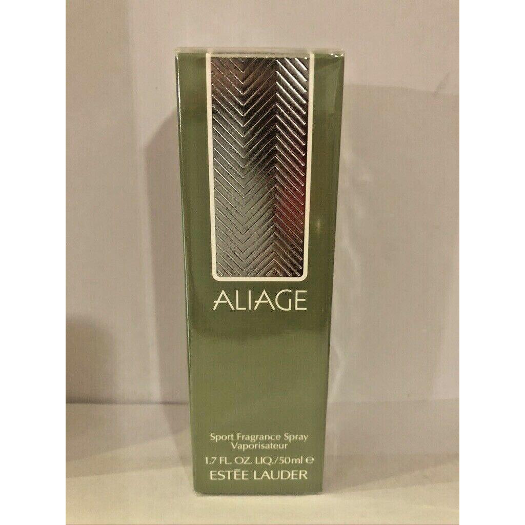 Aliage Estee Lauder Perfume Sport Fragrance Spray 1.7 oz Seal Old Packing