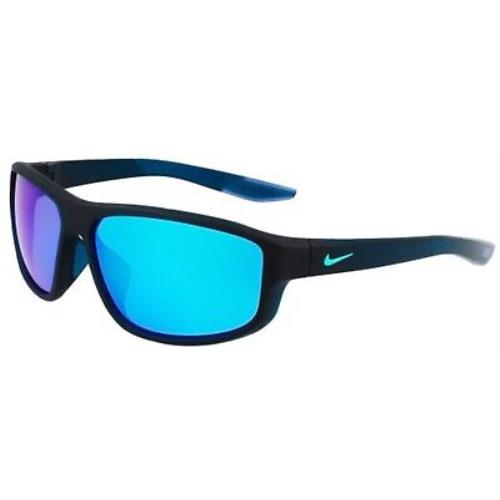 Nike Brazen Fuel M DJ 803 DJ0803 Matte Space Blue Grey Turq 420 Sunglasses