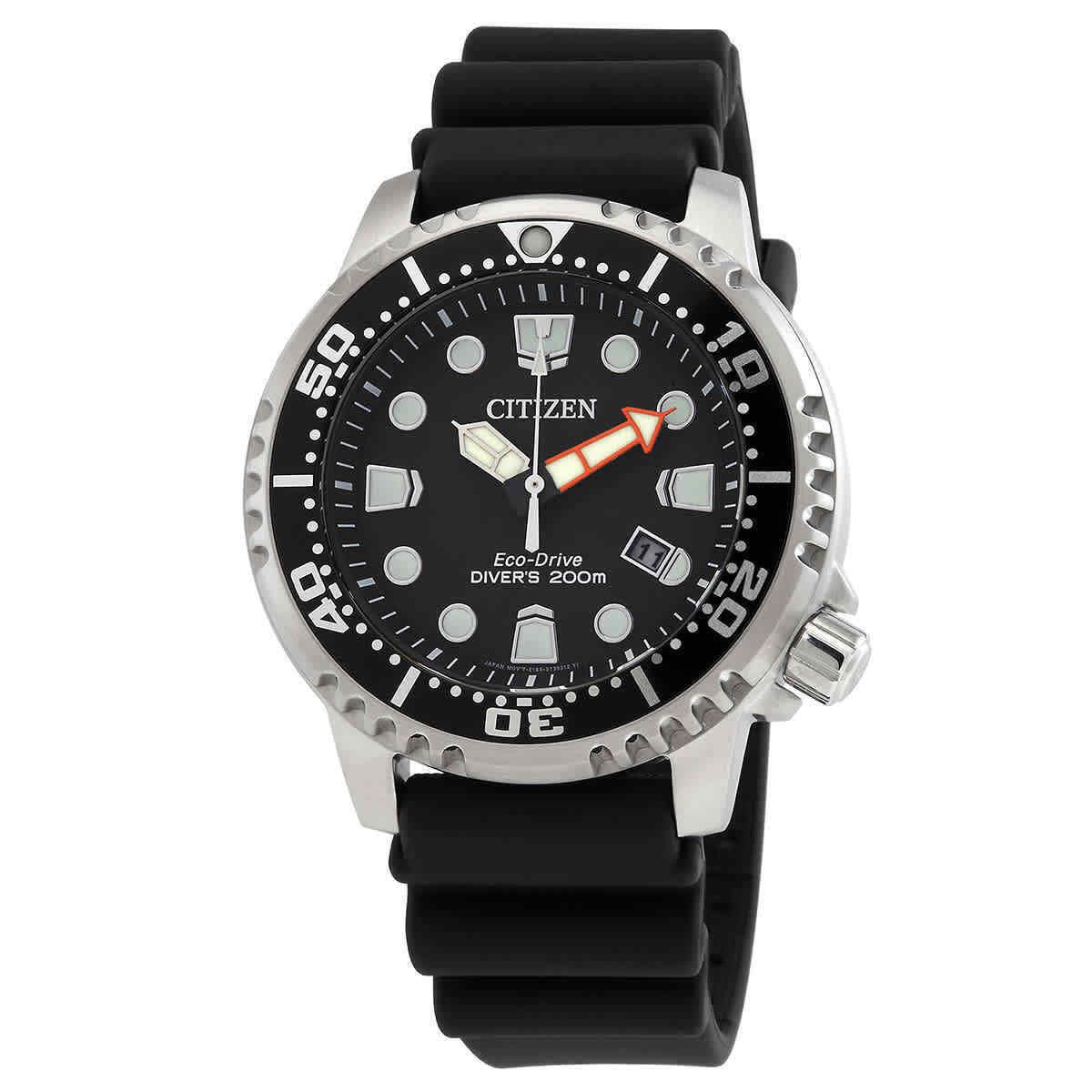 Citizen Eco-drive Promaster Black Dial Men`s Watch BN0150-10E