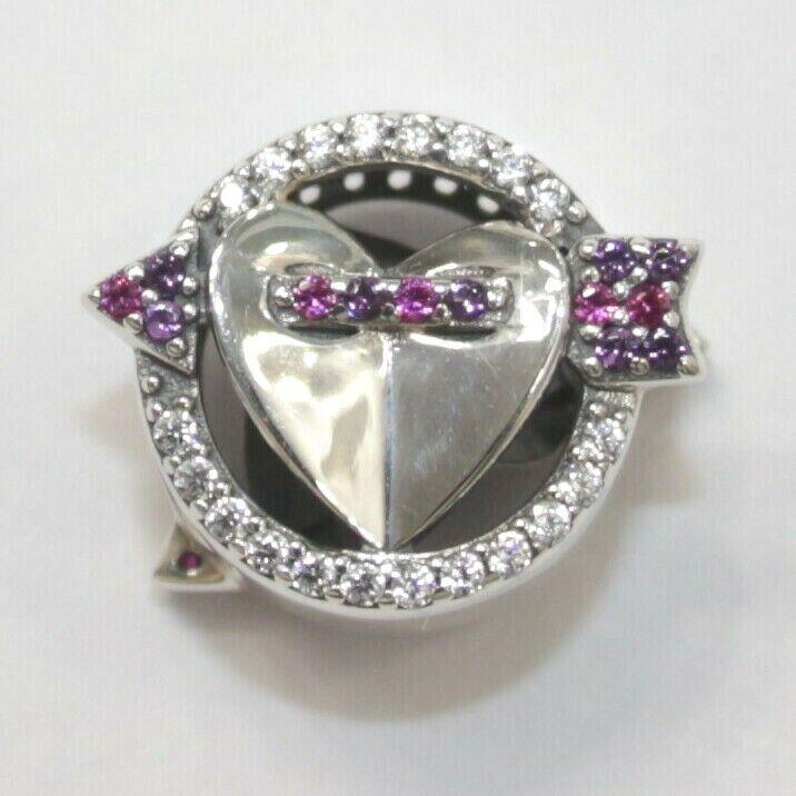 Pandora Charm Sparkling Arrow Heart Love 797827CZMX