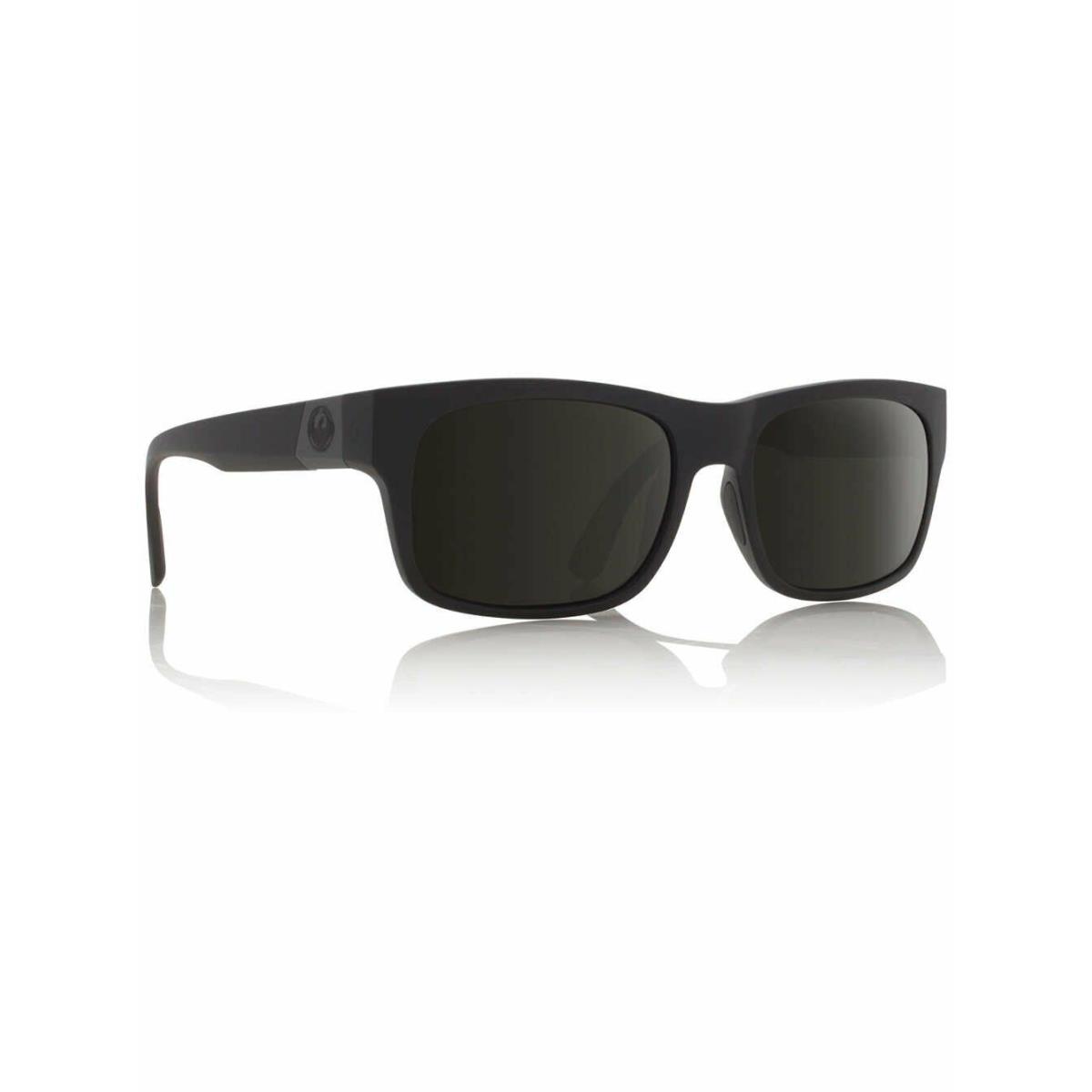 Dragon Alliance Tailback Matte Black Grey Sunglasses