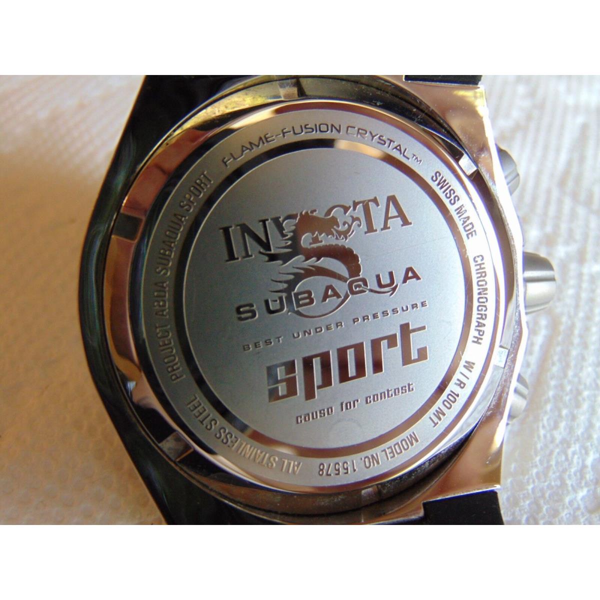 Invicta watch Subaqua Sport - Aqua