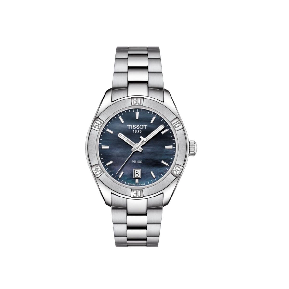 Tissot Women`s PR 100 Sport Silver Watch T1019101112100 Warranty