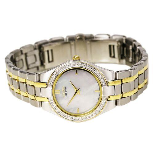 Citizen watch  - Mother of Pearl Dial, Multi-color Band