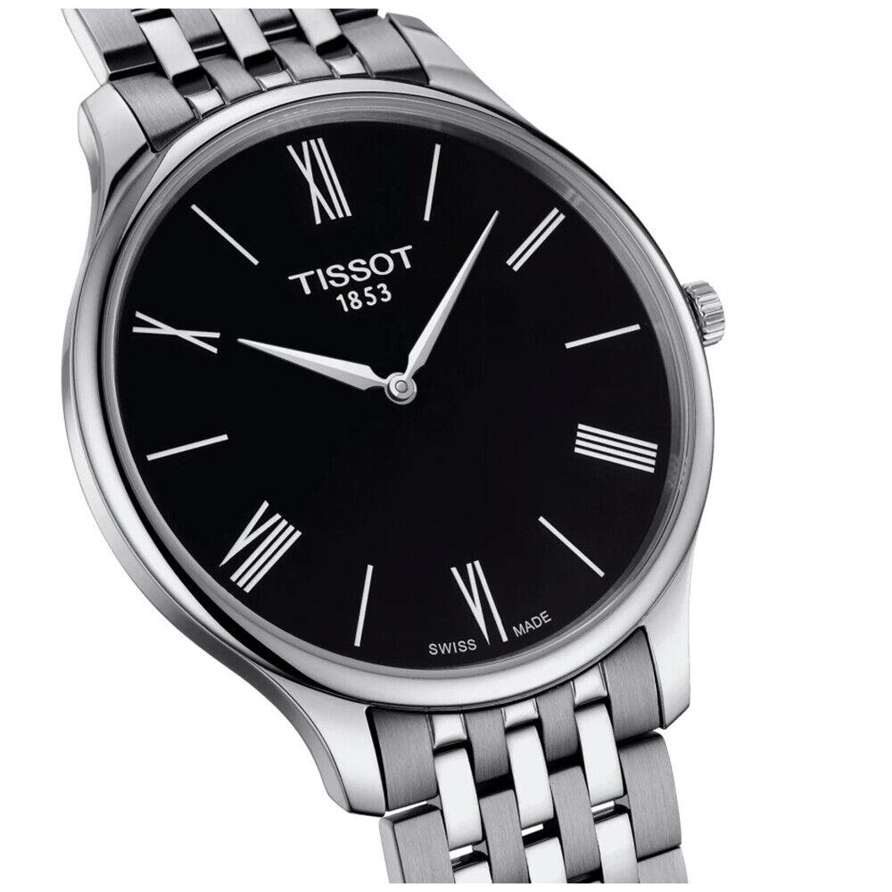 Tissot Tradition 5.5 Black Dial Men`s 39 mm Quartz Watch T063.409.11.058.00