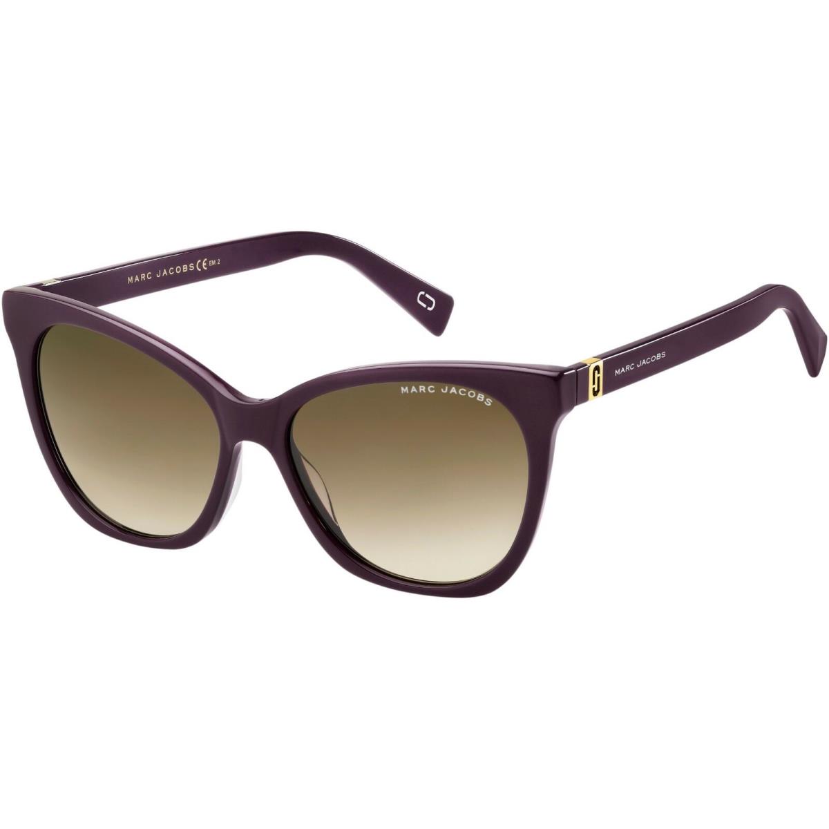 Marc Jacobs Marc 336/S 00T7/HA Plum/brown Gradient Sunglasses