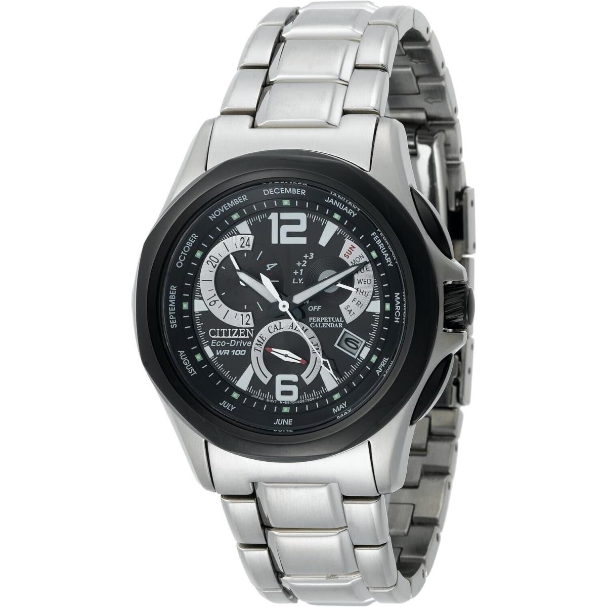 Citizen Men`s BL8065-59E Eco-drive Calibre 8700 Stainless Steel Watch