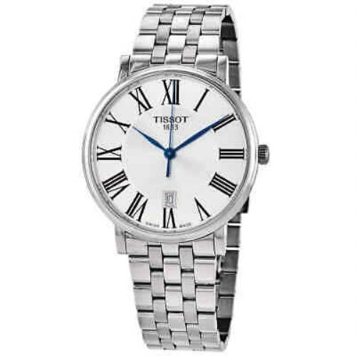 Tissot Carson Premium Quartz Silver Dial Men`s Watch T122.410.11.033.00