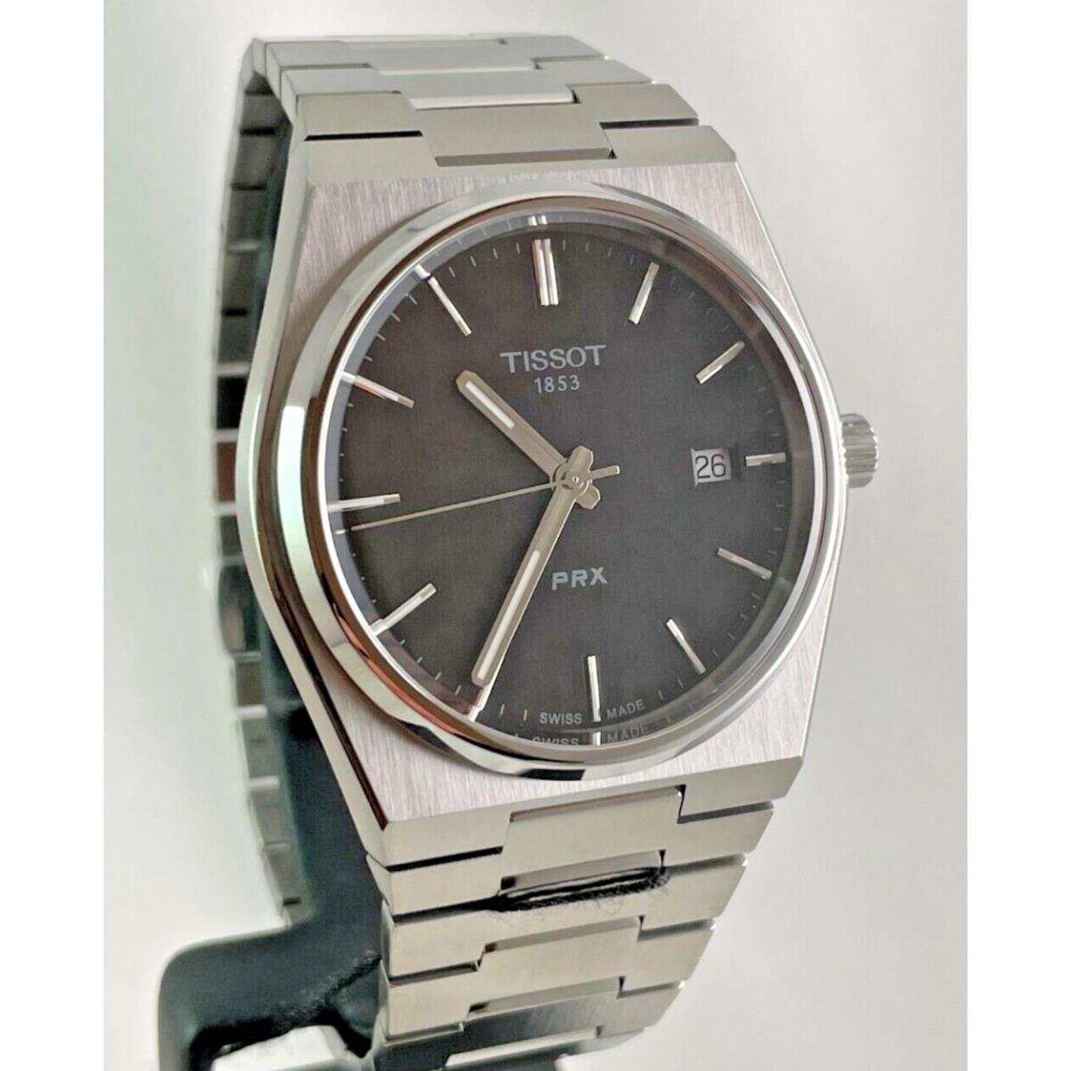 Tissot Prx T137.410.11.051.00 Quartz Wristwatch w/ Box + Papers