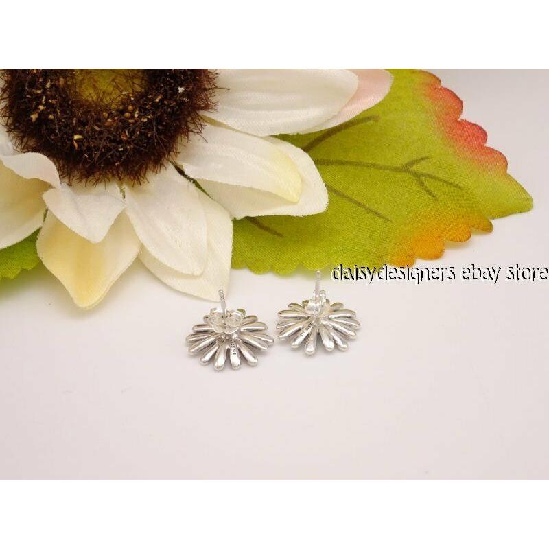 Pandora Daisy Flower Statement Stud Earrings 298812C01 Retired