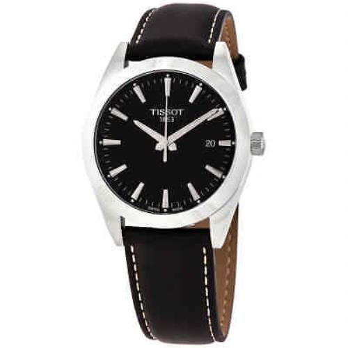 Tissot Gentleman Quartz Black Dial Men`s Watch T127.410.16.051.00