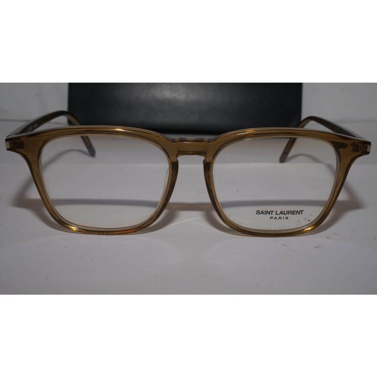 Saint Laurent Eyeglasses Brown Transparent SL147/F 004 51 16 145