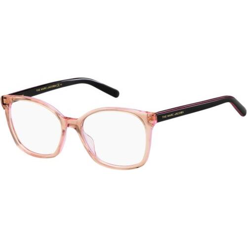 Marc Jacobs Marc 464 0130 Pink Black Square Women`s Eyeglasses