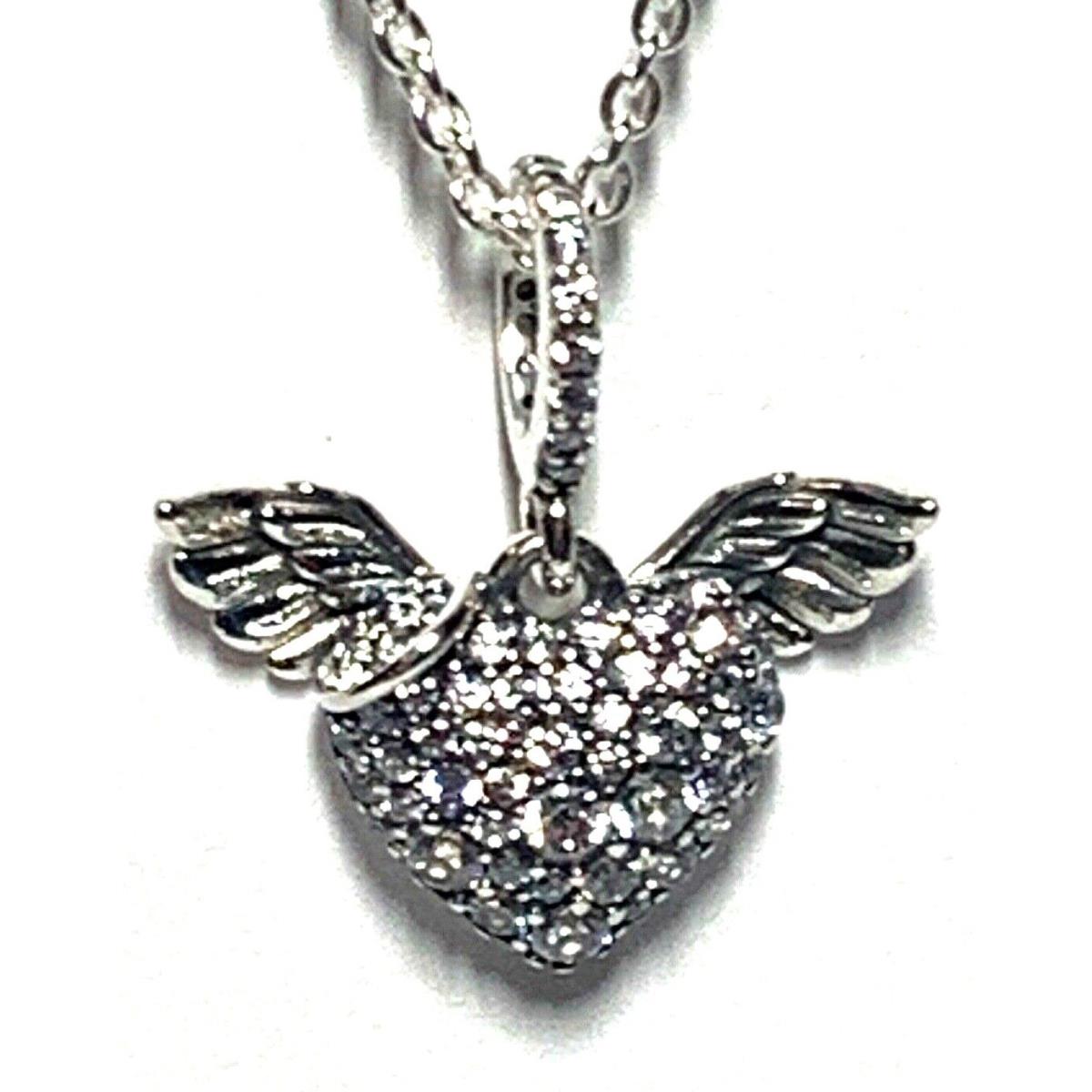 Pandora Heart Angel Wings Necklace- 45 CM