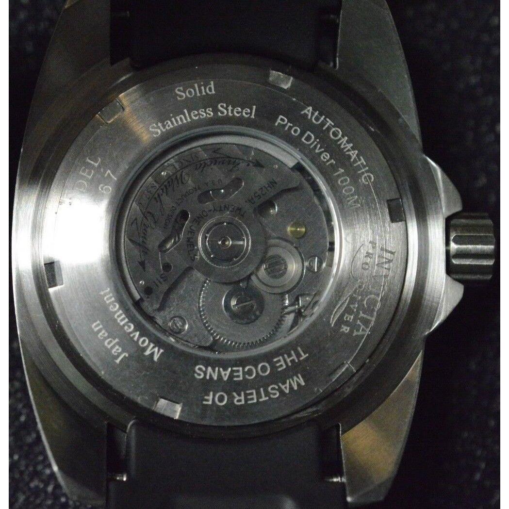 Invicta watch Pro Diver - Dial: , Band: Black, Manufacturer Face: