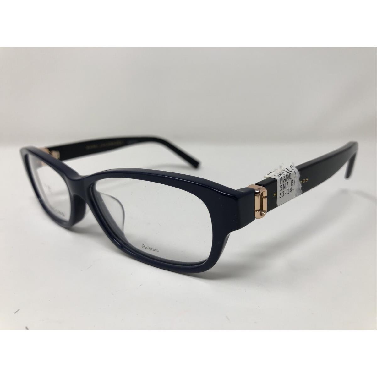 Marc Jacobs Eyeglasses Frames Marc 183/F 9N7 53-14-135 Navy Blue/black ...