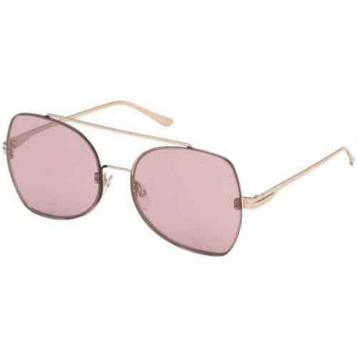 Tom Ford FT0656 28Z Gold Rectangle Scout Sunglasses