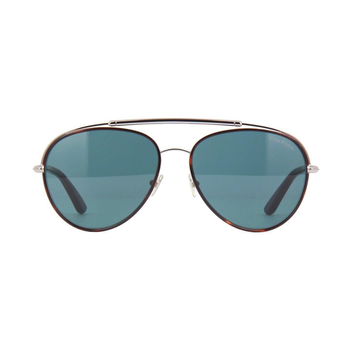 Tom Ford Curtis FT 0748 Havana/blue 54V Sunglasses