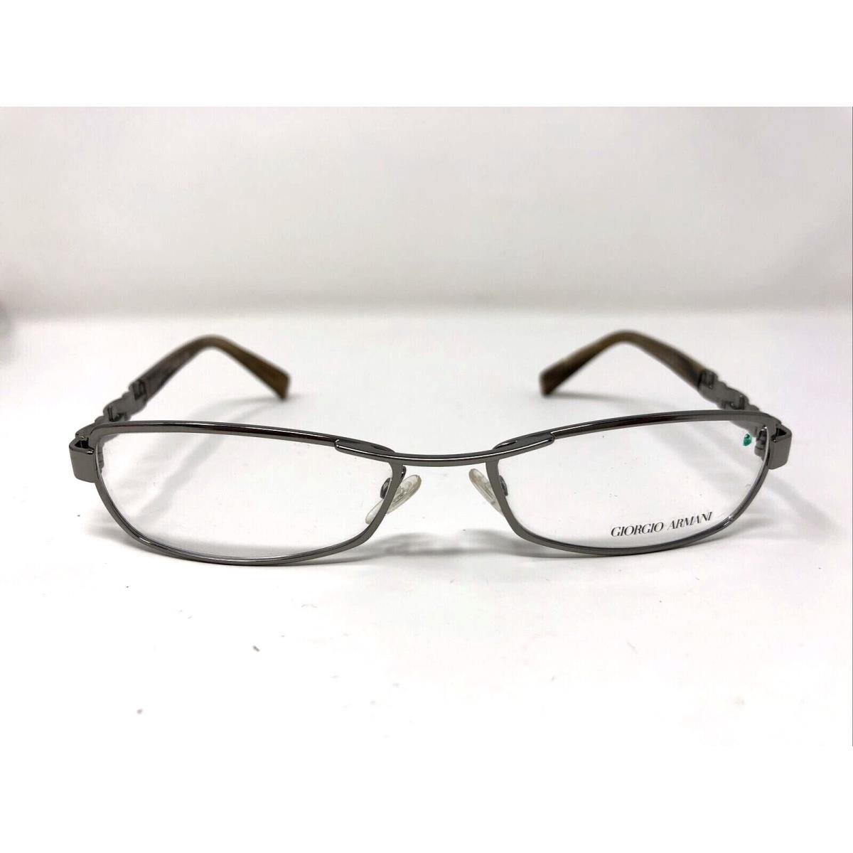 Giorgio Armani Eyeglasses Frames GA591 6LB 52-16-135 Silver Full Rim CT30