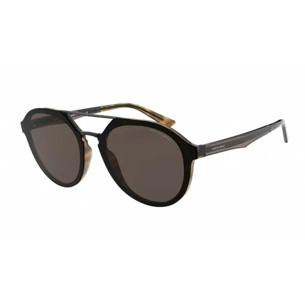 Giorgio Armani Sunglasses AR8131 502673 Brown Tortoise Frames 53mm ST