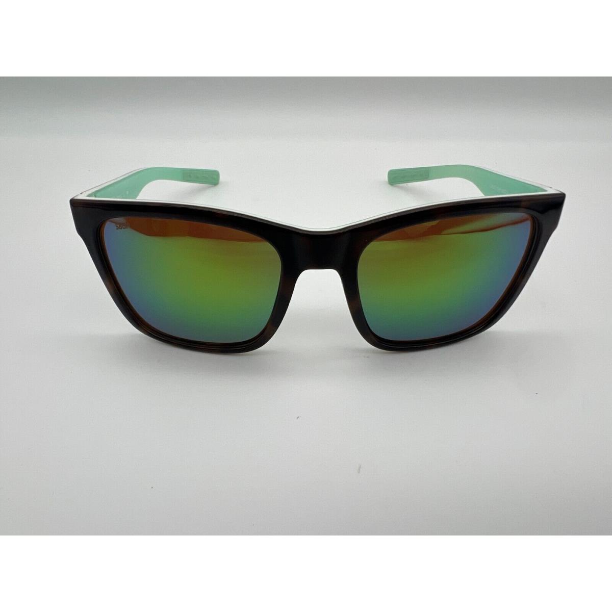 Costa Del Mar Panga Polarized Sunglasses Tortoise / White Green Mirror 580P