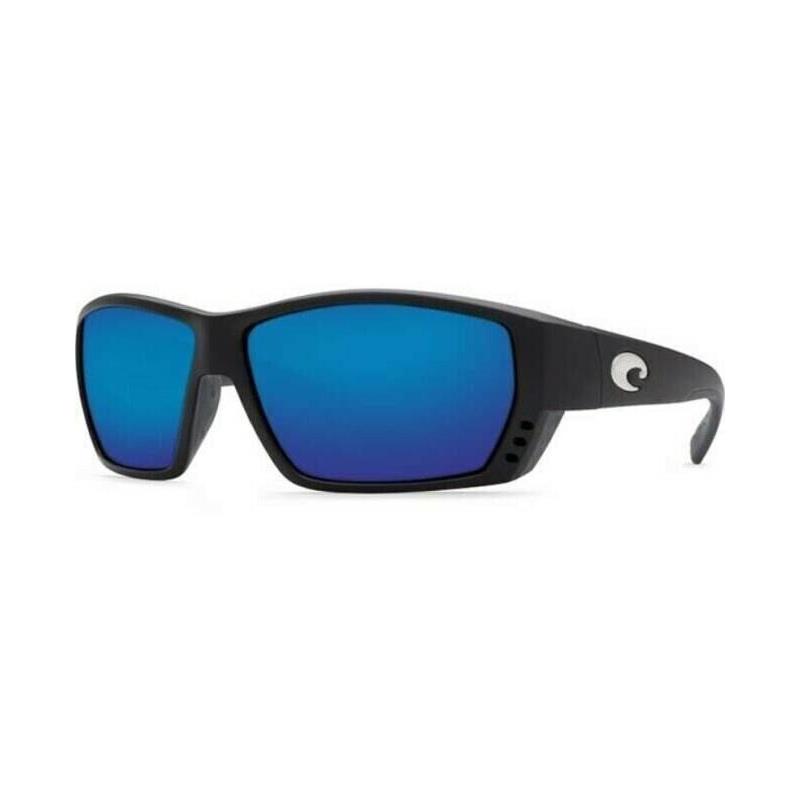 Costa Del Mar Tuna Alley Black Wraparound Men`s Sunglasses TA 11 Obmglp