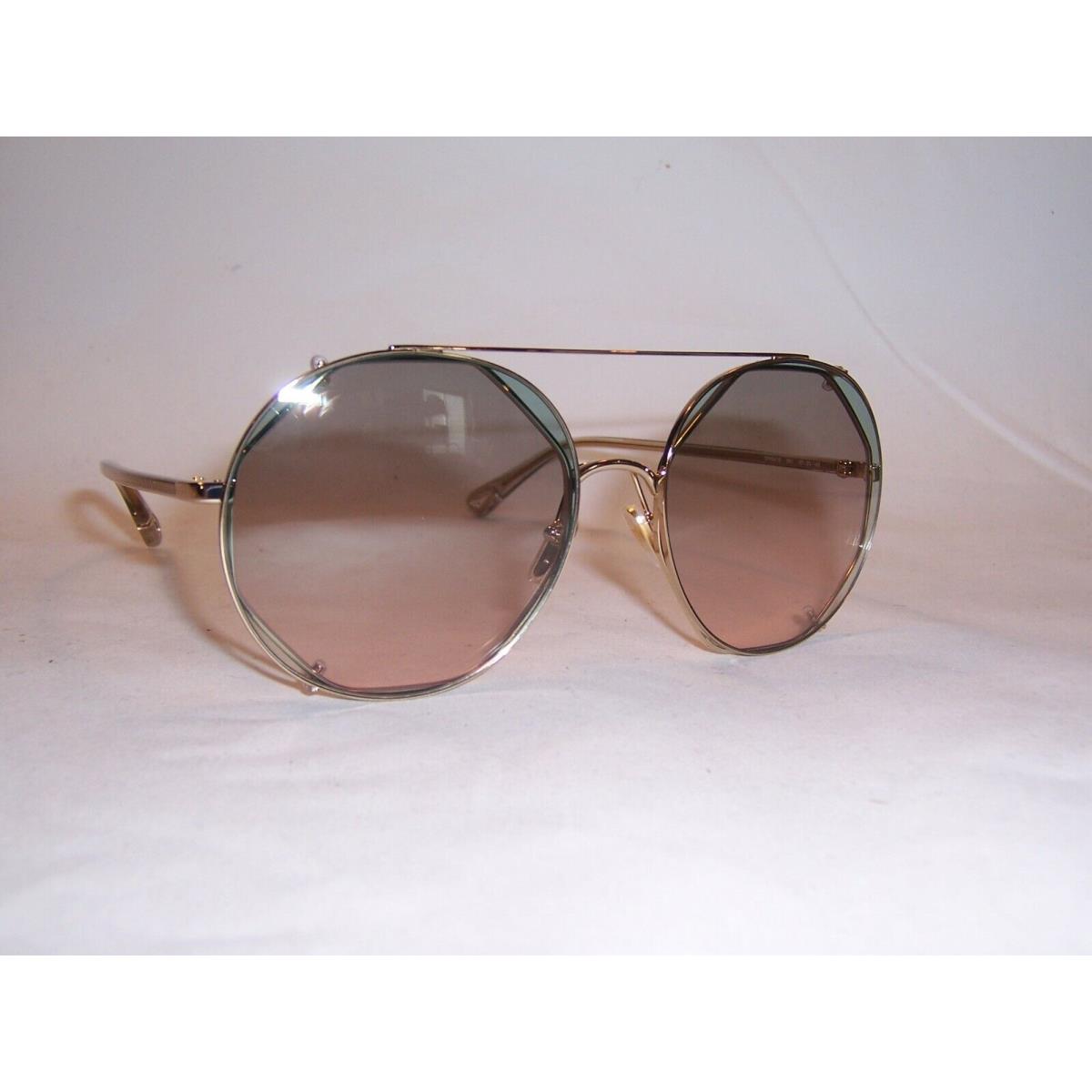 Chloe Sunglasses CH 0041S 001 Gold/green 57MM 0041