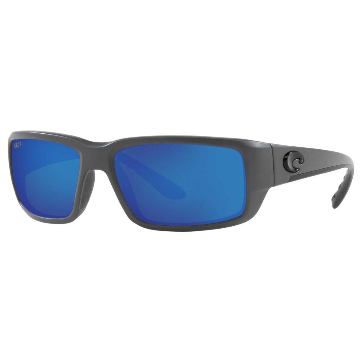 Costa Del Mar Men`s Sunglasses Blue Mirrored Lens Frame Faintail 0TF98 Obmp