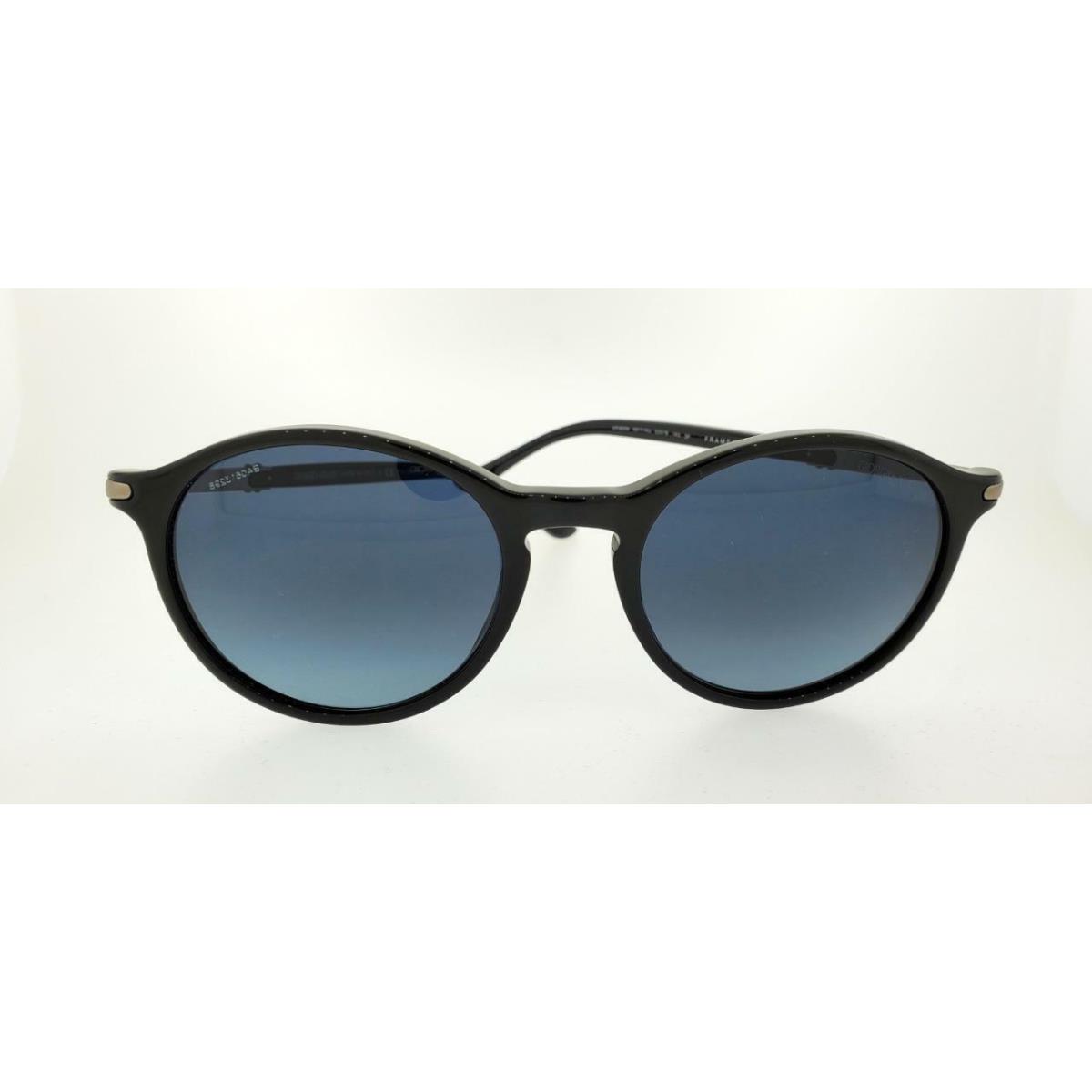 Giorgio Armani Sunglasses 8009 50174U 52MM Black Frame Polarized Blue Lenses