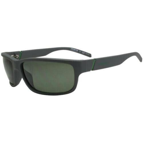 Arnette AN 4271 2667 9A Polarized Zoro Matte Grey Dark Green Lens Sunglasses - Frame: Gray