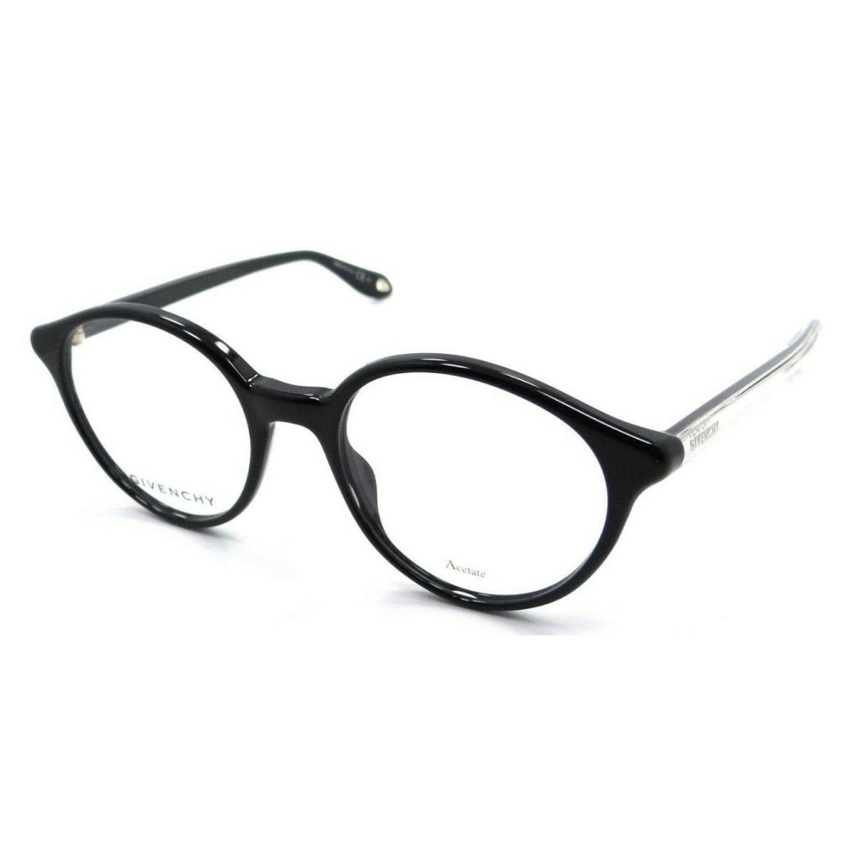 Givenchy Eyeglasses Frames GV 0075 807 48-18-145 Black Made in Italy