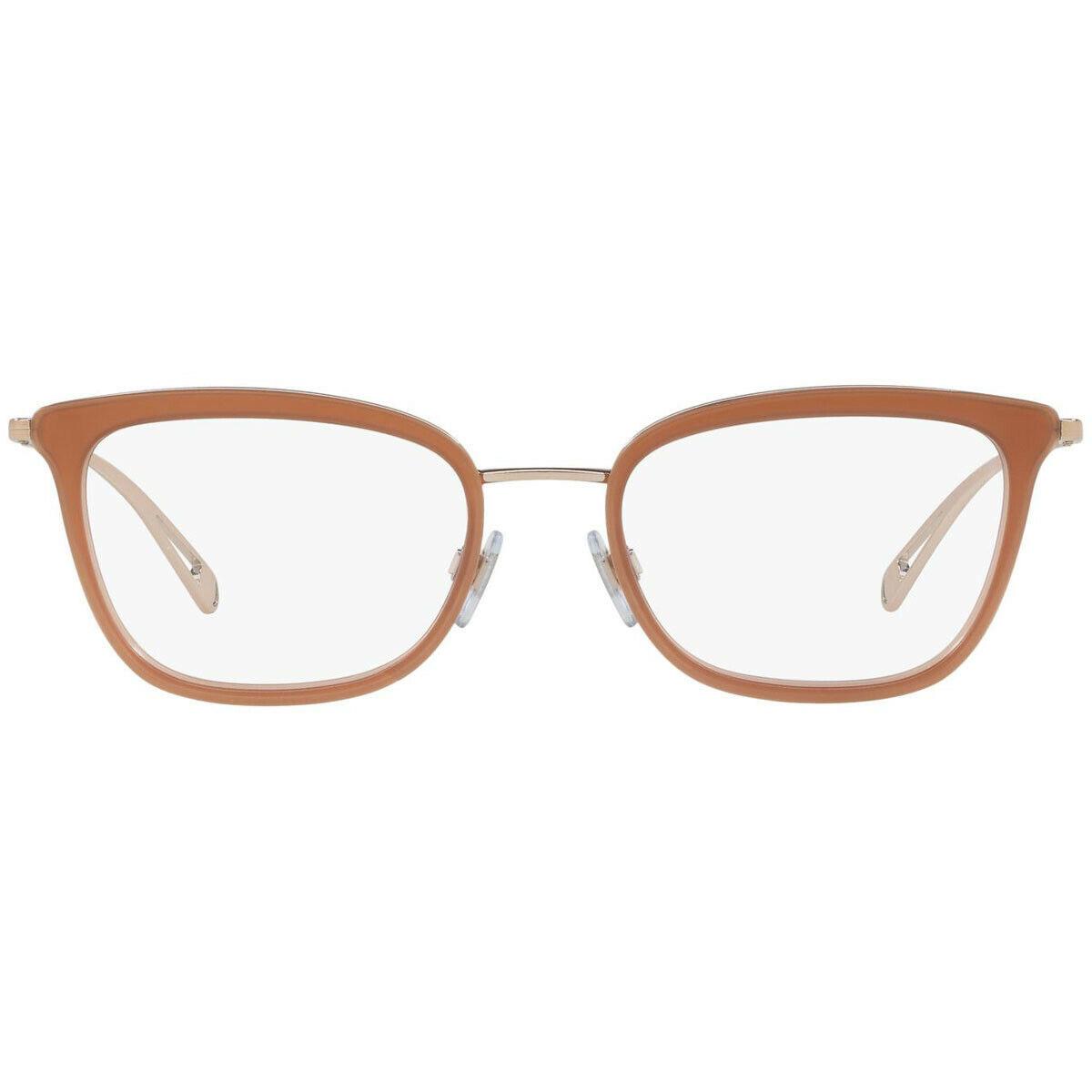 Giorgio Armani AR5078 3011 Light Brown Gold Cat Eye Eyeglasses 52-19-140 5078