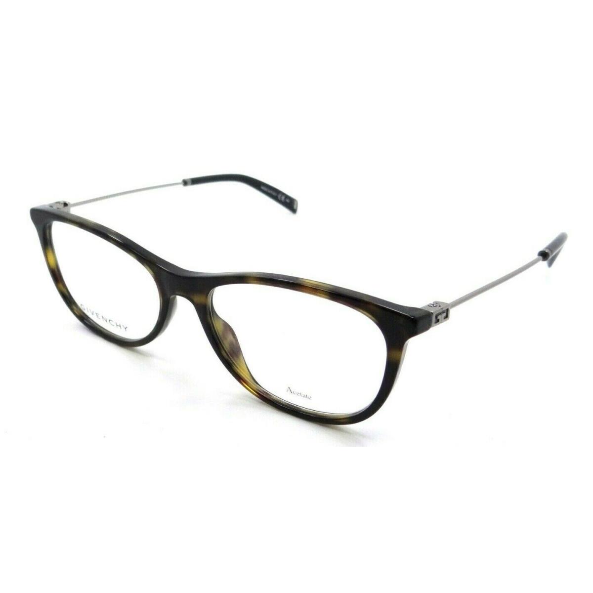 Givenchy Eyeglasses Frames GV 0129 086 52-16-145 Dark Havana Made in Italy