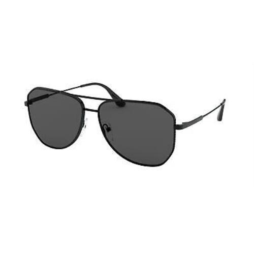 Prada 63XS Sunglasses 1AB731 Black