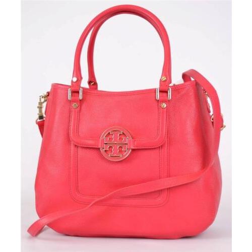 Tory Burch Carnival Red Leather Classic Handle Amanda Hobo Purse Bag - Tory  Burch bag - 022287832761 | Fash Brands