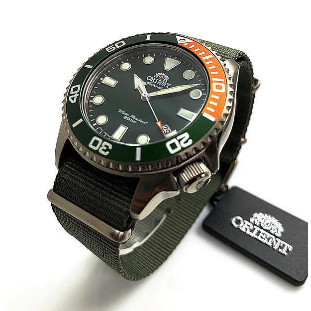 Men`s Orient Triton Diver`s Automatic Sapphire Crystal Watch RA-AC0K04E10B