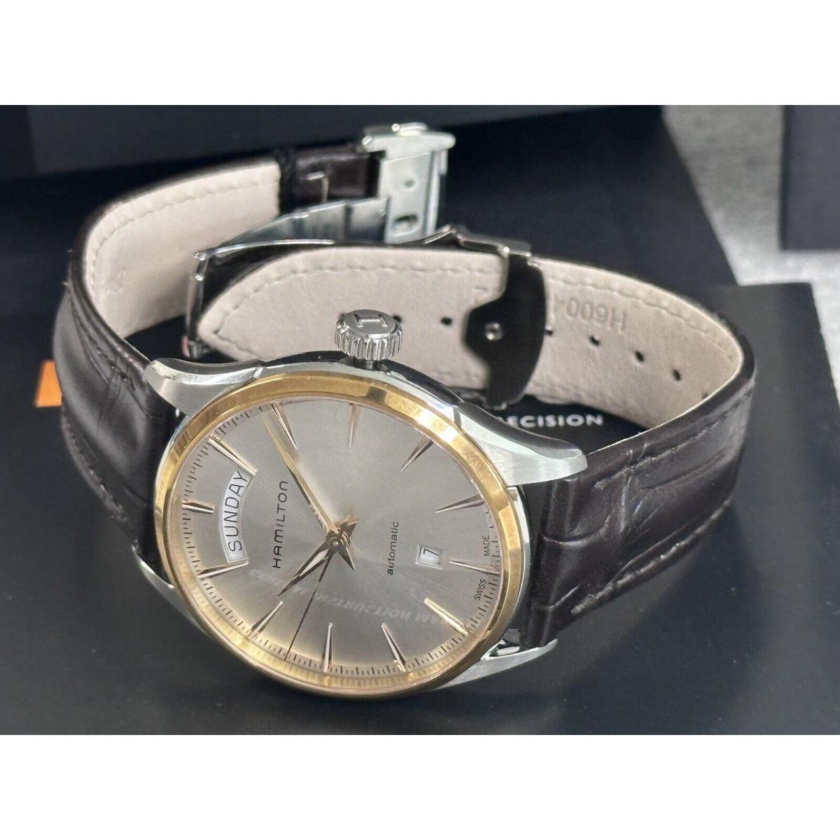 Hamilton Men`s 2-tone Jazzmaster Day Date Automatic Watch H42525551 42mm