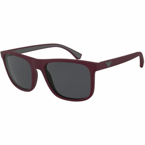Emporio Armani EA4129 5751 Men`s Matte Burgundy Frame Sunglasses